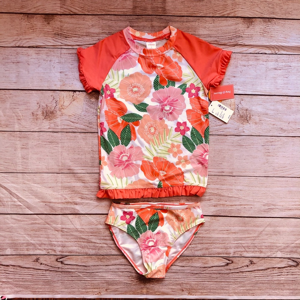 Gymboree Retail Rashguard Set - NEW - Picture 6 of 9